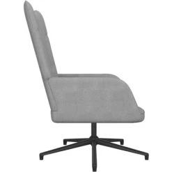 ASUPERMALL Chaise De Relaxation 62x67x97,5 Cm Gris Clair Tissu 9 ASUPERMALL Chaise De Relaxation 62x67x97,5 Cm Gris Clair Tissu -Pas Cher Fauteuil Magasin 46889730 3