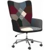 Chaise De Relaxation Patchwork Tissu VidaXL 2 Chaise De Relaxation Patchwork Tissu VidaXL -Pas Cher Fauteuil Magasin 47154818 1