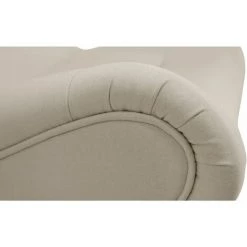 Paris Prix - Fauteuil Scandinave Design "roman" 95cm Beige -Pas Cher Fauteuil Magasin 47158150 4