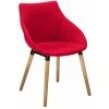 SANS MARQUE Fauteuil Enat - Rouge - Maxiburo - Rouge -Pas Cher Fauteuil Magasin 47307326 1
