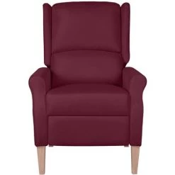 Fauteuil De Massage Inclinable Tissu Violet VidaXL 9 Fauteuil De Massage Inclinable Tissu Violet VidaXL -Pas Cher Fauteuil Magasin 47737936 3