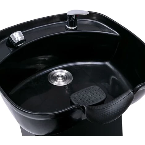 VidaXL Chaise De Salon Avec Lavabo Noir 129x59x82 Cm Similicuir - Noir 7 VidaXL Chaise De Salon Avec Lavabo Noir 129x59x82 Cm Similicuir - Noir – Image 5