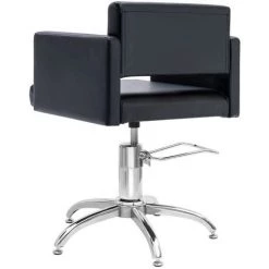 VidaXL Chaise De Salon Noir Similicuir - Noir -Pas Cher Fauteuil Magasin 47938445 5