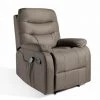 ECO-DE Fauteuil De Massage ECODE Imperial Relaxation Rembourré En Tissu ECO-8500 Marron -Pas Cher Fauteuil Magasin 47946589 1