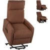 COMPRALO Fauteuil électrique En Tissu Moderna Avec Système De Levage Pour Personnes âgées Samoa Marron