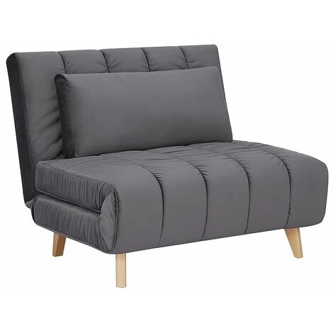 HUCOCO BILLYS - Fauteuil Style Moderne Salon - 103x94x82 - Fonction Couchage - Gris 3 HUCOCO BILLYS - Fauteuil Style Moderne Salon - 103x94x82 - Fonction Couchage - Gris