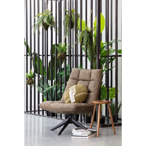 WHITELABEL Fauteuil Pivotante En Cuir PU - Chaise Vert - 97x70x85 Cm - Jouke - Vert 4 WHITELABEL Fauteuil Pivotante En Cuir PU - Chaise Vert - 97x70x85 Cm - Jouke - Vert – Image 2