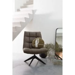 WHITELABEL Fauteuil Pivotante En Cuir PU - Chaise Vert - 97x70x85 Cm - Jouke - Vert 9 WHITELABEL Fauteuil Pivotante En Cuir PU - Chaise Vert - 97x70x85 Cm - Jouke - Vert -Pas Cher Fauteuil Magasin 48539841 3