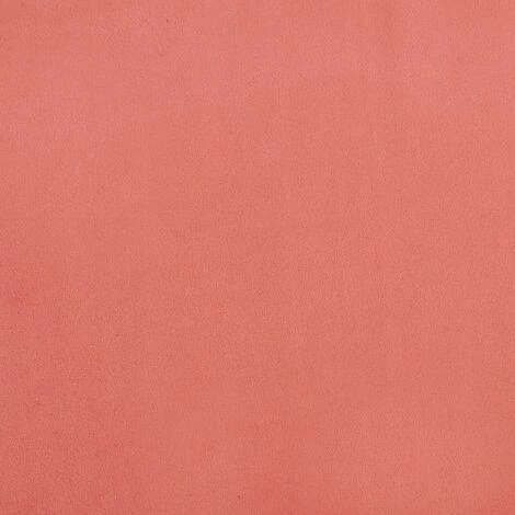 Chaise à Bascule Velours Et PVC Rose VidaXL 4 Chaise à Bascule Velours Et PVC Rose VidaXL – Image 2