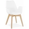 KOKOON DESIGN Fauteuil "al Capone" Kokoon - Blanc -Pas Cher Fauteuil Magasin 49306125 1