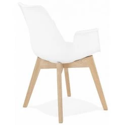 KOKOON DESIGN Fauteuil "al Capone" Kokoon - Blanc -Pas Cher Fauteuil Magasin 49306125 4