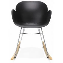 KOKOON DESIGN Rocking Chair "knebel" Kokoon - Noir -Pas Cher Fauteuil Magasin 49306310 2