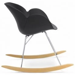 KOKOON DESIGN Rocking Chair "knebel" Kokoon - Noir -Pas Cher Fauteuil Magasin 49306310 3
