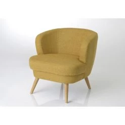 Amadeus - Fauteuil Moutarde Dagmard - Jaune