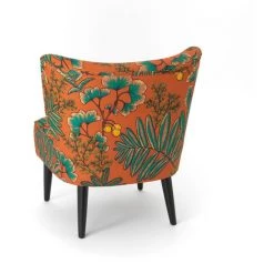 Amadeus - Fauteuil Victoria Orange - Orange 9 Amadeus - Fauteuil Victoria Orange - Orange -Pas Cher Fauteuil Magasin 49514087 4