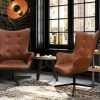 THE HOME DECO FACTORY Lot De 2 Fauteuils Helsinki Marrons Home Deco Factory 1 THE HOME DECO FACTORY Lot De 2 Fauteuils Helsinki Marrons Home Deco Factory -Pas Cher Fauteuil Magasin 49597780 1