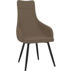 Hommoo Chaise De Canape Avec Repose-pied Taupe Tissu 11 Hommoo Chaise De Canape Avec Repose-pied Taupe Tissu -Pas Cher Fauteuil Magasin 49986644 5