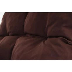 MEND Fauteuil à Bascule Jody En Rotin Blanc Rembourrage Marron -Pas Cher Fauteuil Magasin 50094104 4