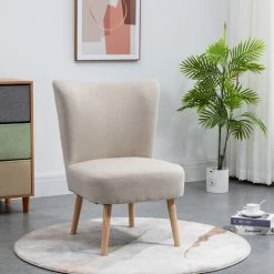 NORDLYS Fauteuil De Salon Crapaud Scandinave Avec Pieds Bois Et Tissu Hetre - Beige 9 NORDLYS Fauteuil De Salon Crapaud Scandinave Avec Pieds Bois Et Tissu Hetre - Beige -Pas Cher Fauteuil Magasin 50251982 3