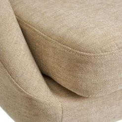 LOLAHOME Fauteuil Beige Chenille Et Accoudoirs Bois 60x67x74 Cm 8 LOLAHOME Fauteuil Beige Chenille Et Accoudoirs Bois 60x67x74 Cm -Pas Cher Fauteuil Magasin 50736514 2