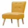 MOLOO ULRIK - Fauteuil Scandinave Tissu Curry Pieds Bois - Jaune 2 MOLOO ULRIK - Fauteuil Scandinave Tissu Curry Pieds Bois - Jaune -Pas Cher Fauteuil Magasin 50754412 1