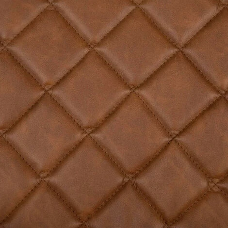 NATACHA.B Fauteuil Marron Clair Simili Cuir Vintage 6 NATACHA.B Fauteuil Marron Clair Simili Cuir Vintage – Image 4