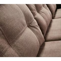 LES TENDANCES Fauteuil Relax Manuel Microfibre Marron Doka -Pas Cher Fauteuil Magasin 50937112 4