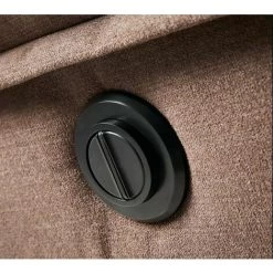 LES TENDANCES Fauteuil Relax Manuel Microfibre Marron Doka -Pas Cher Fauteuil Magasin 50937112 5