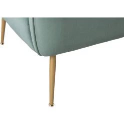 WHITELABEL Fauteuil Club Confortable En Velours - Chaise Vert - 71x79x71 Cm - Scout - Vert -Pas Cher Fauteuil Magasin 51039190 5