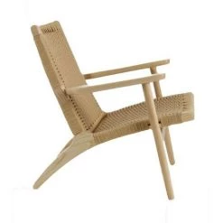 FURNMOD DESIGN YOUR SPACE Fauteuil Catani Artisanal En Bois De Frêne | Frêne Naturel - Frêne Naturel -Pas Cher Fauteuil Magasin 51197592 3