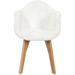 Fauteuil Enfant Fourrure Blanc Home Deco Kids 9 Fauteuil Enfant Fourrure Blanc Home Deco Kids -Pas Cher Fauteuil Magasin 51220218 3
