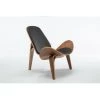 HUCOCO NEKO - Fauteuil Relax Style Moderne Salon -88x78x76 - Chaise - Meuble De Salon - Noir -Pas Cher Fauteuil Magasin 51245662 1