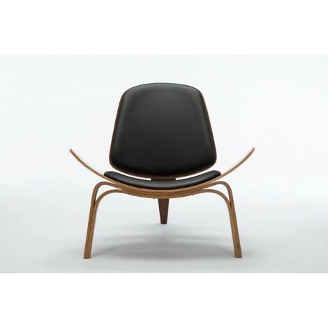 HUCOCO NEKO - Fauteuil Relax Style Moderne Salon -88x78x76 - Chaise - Meuble De Salon - Noir 4 HUCOCO NEKO - Fauteuil Relax Style Moderne Salon -88x78x76 - Chaise - Meuble De Salon - Noir – Image 2