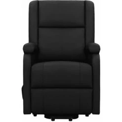 Fauteuil Inclinable De Massage Similicuir Noir VidaXL -Pas Cher Fauteuil Magasin 51509123 3