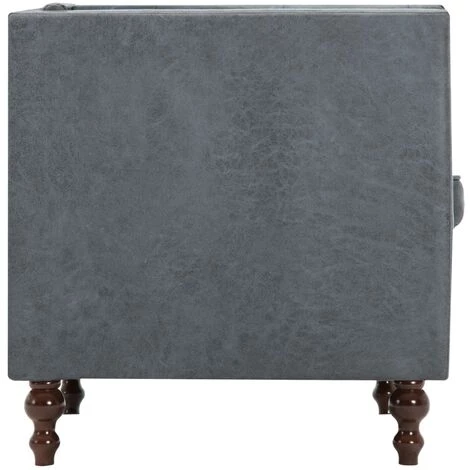 YOUTHUP Fauteuil Gris Tissu 6 YOUTHUP Fauteuil Gris Tissu – Image 4