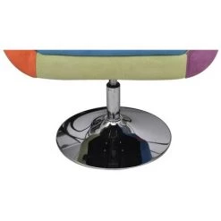 YOUTHUP Fauteuil Avec Design De Patchwork Cube Tissu - Multicolore -Pas Cher Fauteuil Magasin 51859874 5