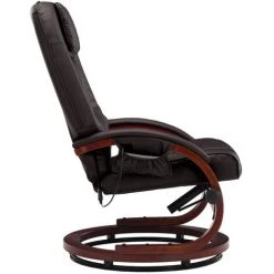 YOUTHUP Fauteuil De Massage Avec Repose-pied Marron Similicuir - Brun 11 YOUTHUP Fauteuil De Massage Avec Repose-pied Marron Similicuir - Brun -Pas Cher Fauteuil Magasin 51861828 5