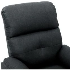 YOUTHUP Fauteuil Inclinable Gris Foncé Tissu - Gris -Pas Cher Fauteuil Magasin 51865535 5