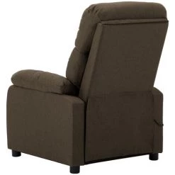 YOUTHUP Fauteuil De Massage Marron Tissu - Brun 10 YOUTHUP Fauteuil De Massage Marron Tissu - Brun -Pas Cher Fauteuil Magasin 51865539 4