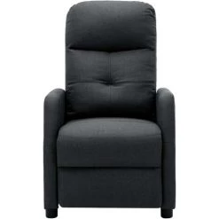 YOUTHUP Fauteuil Inclinable De Massage Gris Foncé Tissu - Gris 9 YOUTHUP Fauteuil Inclinable De Massage Gris Foncé Tissu - Gris -Pas Cher Fauteuil Magasin 51871208 3