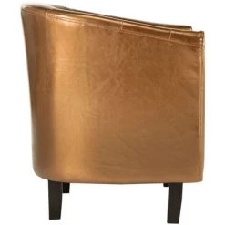 YOUTHUP Fauteuil Marron Similicuir - Brun 10 YOUTHUP Fauteuil Marron Similicuir - Brun -Pas Cher Fauteuil Magasin 51874308 4