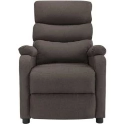YOUTHUP Fauteuil Inclinable De Massage Taupe Tissu - Taupe 8 YOUTHUP Fauteuil Inclinable De Massage Taupe Tissu - Taupe -Pas Cher Fauteuil Magasin 51874799 2