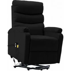 YOUTHUP Fauteuil Inclinable De Massage Noir Similicuir - Noir 8 YOUTHUP Fauteuil Inclinable De Massage Noir Similicuir - Noir -Pas Cher Fauteuil Magasin 51876044 2