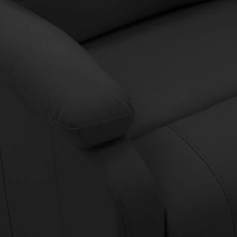 YOUTHUP Fauteuil TV Noir Similicuir - Noir 7 YOUTHUP Fauteuil TV Noir Similicuir - Noir – Image 5