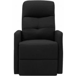 YOUTHUP Fauteuil Inclinable De Massage Noir Tissu - Noir 10 YOUTHUP Fauteuil Inclinable De Massage Noir Tissu - Noir -Pas Cher Fauteuil Magasin 51880070 4