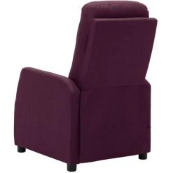 YOUTHUP Fauteuil Inclinable De Massage Violet Tissu - Pourpre 11 YOUTHUP Fauteuil Inclinable De Massage Violet Tissu - Pourpre -Pas Cher Fauteuil Magasin 51891066 5
