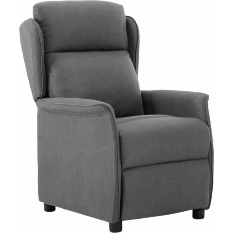 YOUTHUP Fauteuil Inclinable électrique Gris Clair Tissu - Gris 4 YOUTHUP Fauteuil Inclinable électrique Gris Clair Tissu - Gris – Image 2
