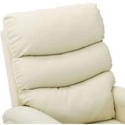 YOUTHUP Fauteuil Inclinable électrique De Massage Crème Similicuir - Crème 11 YOUTHUP Fauteuil Inclinable électrique De Massage Crème Similicuir - Crème -Pas Cher Fauteuil Magasin 51894120 5