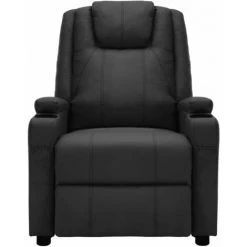 YOUTHUP Fauteuil De Massage Inclinable électrique Noir Similicuir - Noir 9 YOUTHUP Fauteuil De Massage Inclinable électrique Noir Similicuir - Noir -Pas Cher Fauteuil Magasin 51894193 3