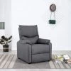 YOUTHUP Fauteuil TV Inclinable électrique Gris Foncé Tissu - Gris 2 YOUTHUP Fauteuil TV Inclinable électrique Gris Foncé Tissu - Gris -Pas Cher Fauteuil Magasin 51894212 1